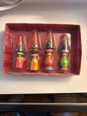 Colorful Christmas Tree Cardholder- Multi-Color